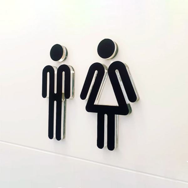 Oznaka za toalet - Exlrt